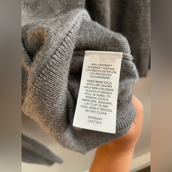 Halogen Dark Gray Button Up Cardigan - Picture 4 of 4